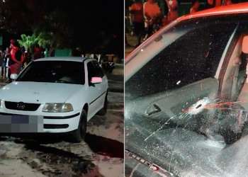 Homem sofre tentativa de homicídio enquanto dirigia em Parnaíba, litoral do Piauí