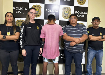 Suspeito de quebrar o braço e arrancar todos os dentes da própria companheira no Piauí é preso