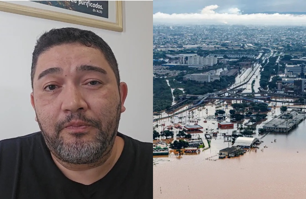 “Uma desolação, algo surreal”, diz piauiense morador de Porto Alegre sobre tragédia climática no RS