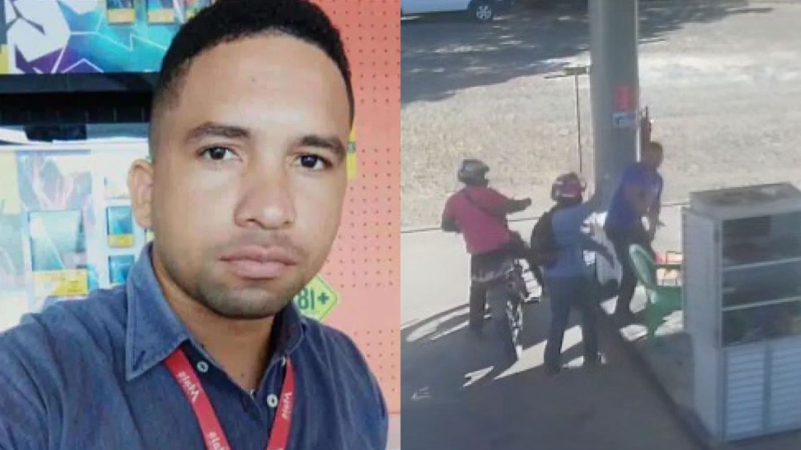 C Mera Flagra Momento Em Que Gerente De Posto Assassinado A Tiros No