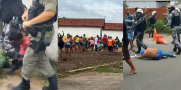Duas pessoas são presas por disparar fogos contra a PM durante desocupação em Teresina