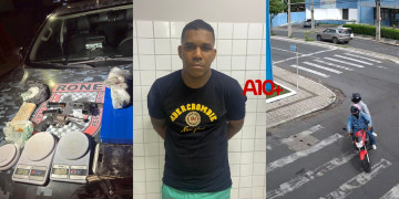 Suspeito de roubos é preso pela polícia com auxílio das câmeras do SPIA na zona Norte de Teresina