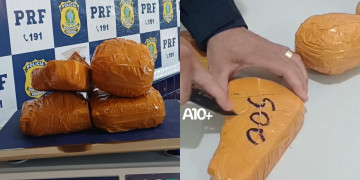 Homem é flagrado com cocaína escondida em mochila dentro de ônibus no interior do Piauí