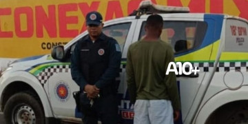 Homem é preso por suspeita de agredir e ameaçar com facão vizinha de 08 anos de idade no Piauí
