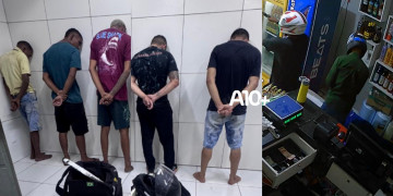 Grupo suspeito de assaltar depósito de bebidas é preso pela polícia em Timon; VÍDEO