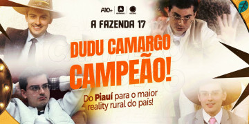 Dudu Camargo é o grande campeão de A Fazenda 17; apresentador, que trabalhava no Piauí, fatura R$ 2 milhões