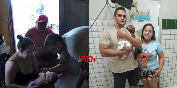 Soldado da PM de folga salva bebê de 4 meses engasgada com leite materno em Timon