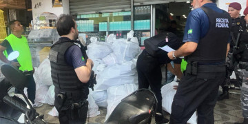 Operação Poty apreende R$ 2,5 milhões em produtos falsificados e contrabandeados no Centro de Teresina, diz Receita