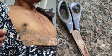 Mulher golpeia marido com tesoura para se defender de tentativa de estupro no Piauí