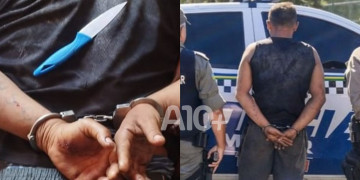Suspeito de furtar caminhão é preso após fugir de abordagem e invadir residência armado com faca no Piauí