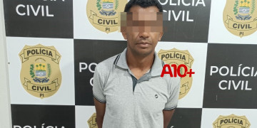 Homem é preso após ser condenado pela Justiça por estuprar criança de 12 anos no interior do Piauí