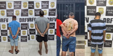 Polícia prende 4 suspeitos de envolvimento em roubos e furtos de veículos em Teresina