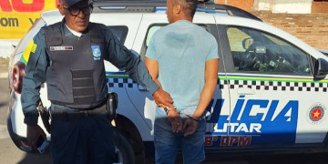 Homem é preso após agredir companheira grávida e tentar fugir no interior do Piauí