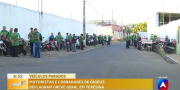Motoristas e cobradores anunciam que vão fazer nova paralisação ainda nesta sexta-feira (09) em Teresina