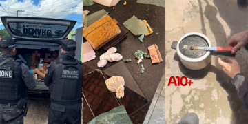 Polícia desarticula boca de fumo “Peito Seco” e prende três suspeitos de tráfico de drogas em Teresina; VÍDEO!
