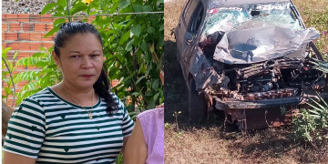 Mulher morre após ser arremessada de carro durante acidente no interior do Piauí