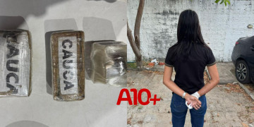 Polícia prende mulher que transportava 3kg de maconha em ônibus interestadual em Teresina