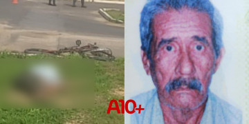 Idoso em bicicleta morre após ser atropelado por caminhonete no litoral do Piauí; motorista foi conduzido
