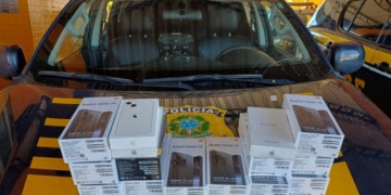Carga de celulares sem nota fiscal e avaliada em quase R$ 21 mil é apreendida em ônibus no Piauí