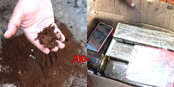 Polícia desarticula depósito de entorpecentes do B40 em Teresina; material escondido em caixa onde havia café para tentar disfarçar o odor da droga