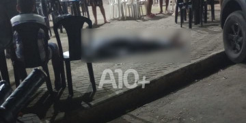 Idoso é surpreendido e assassinado com tiro no peito em praça pública na cidade de Timon, Maranhão