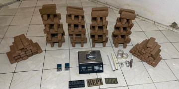 Polícia apreende 100 quilos de maconha na zona Sudeste de Teresina; uma pessoa foi presa