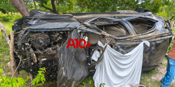 Grave acidente com carro deixa um morto e quatro feridos da mesma família no interior do Piauí