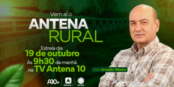 TV Antena 10 / RECORD Piauí anuncia estreia de programa rural com Arnaldo Ribeiro aos domingos; saiba tudo!