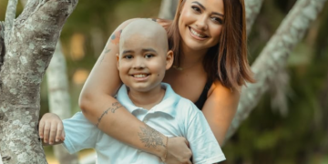 No Piauí, mãe faz apelo para encontrar doador de medula óssea para o filho de 8 anos diagnosticado com leucemia
