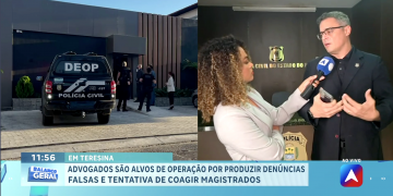 Delegado dá detalhes sobre operação que investiga advogados por produzir denúncias falsas para coagir magistrados no Piauí; VÍDEO!