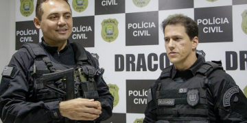 Delegado Charles Pessoa deixa o cargo de coordenador do DRACO; Láercio Evangelista assume