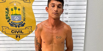 Condenado a 7 anos de cadeia por estupro contra a companheira que, à época, tinha 13 anos, é capturado no Piauí