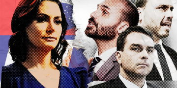 Com Bolsonaro preso na PF, família racha sobre liderança política