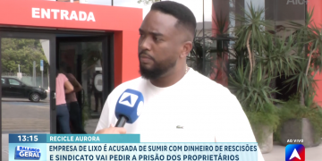 Sindicato acusa consórcio Recicle/Aurora de desaparecer com dinheiro de trabalhadores da limpeza; entidade pede prisão dos proprietários