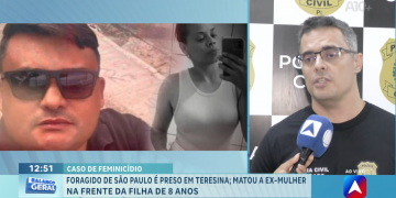 Fugiu de São Paulo para o Piauí: delegado fala sobre prisão de homem que matou ex-companheira a tiros na frente da filha; VÍDEO!