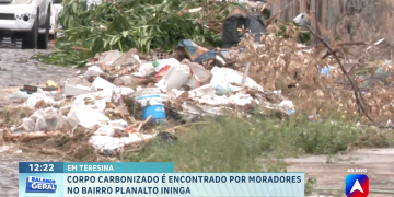 Homem é assassinado e corpo é descartado e carbonizado em área de lixo na zona Leste de Teresina
