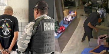 Suspeito de assaltar salão de beleza é preso um dia após o crime em Teresina; câmeras registraram crime