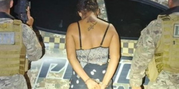 No Piauí, mulher é presa por tráfico de drogas em trailer; entorpecentes também estavam escondidos em partes íntimas