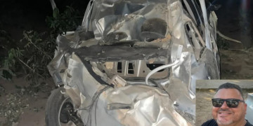 Empresário morre e outras três pessoas ficam gravemente feridas em acidente no interior do Piauí