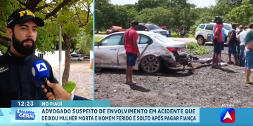 PRF afirma que motorista não reagiu e que não há marcas de freio em acidente que matou mulher na BR-343, no Piauí