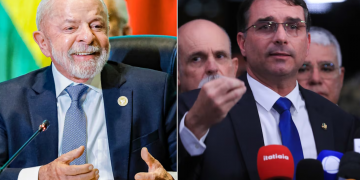 Lula e Flávio Bolsonaro vão evitar confronto direto na largada da campanha