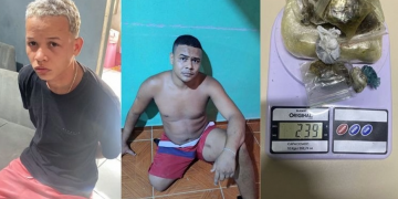 Polícia prende “Yuri do Torquato” e “Perneta” em Teresina; um deles tentou destruir o próprio celular para se livrar de possíveis provas