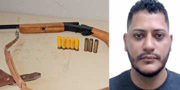 Polícia realiza buscas na casa de motorista que atirou em irmão de passageiro e encontra espingarda e munições