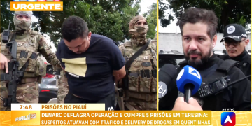 Líder do Comando Vermelho no Ceará é preso escondido em Teresina durante operação do DENARC