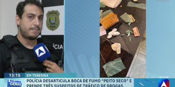 Polícia Civil detalha operação que desarticulou boca de fumo e prendeu três suspeitos de tráfico na zona Sudeste de Teresina