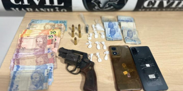 Suspeito é preso por tráfico e estaria usando depósito de gás e água para lavagem de dinheiro em Timon, no Maranhão