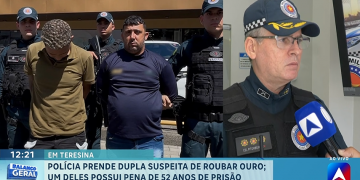 PM detalha prisão de dupla suspeita de roubos de ouro na zona Leste de Teresina; um deles possuía extenso histórico criminal