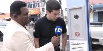 Teresina recebe dois novos totens inteligentes com botão de emergência integrados ao sistema de inteligência artificial da SSP-PI