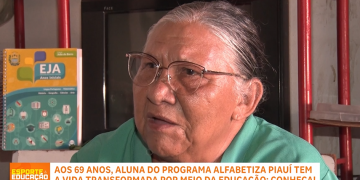 Esporte & Educação Ep2: Aos 69 anos, aluna do Programa Alfabetiza Piauí tem a vida transformada por meio da educação; conheça!