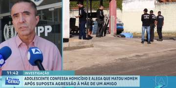 Adolescente confessa homicídio em Teresina e alega que matou homem após suposta agressão à mãe de um amigo; VÍDEO!
